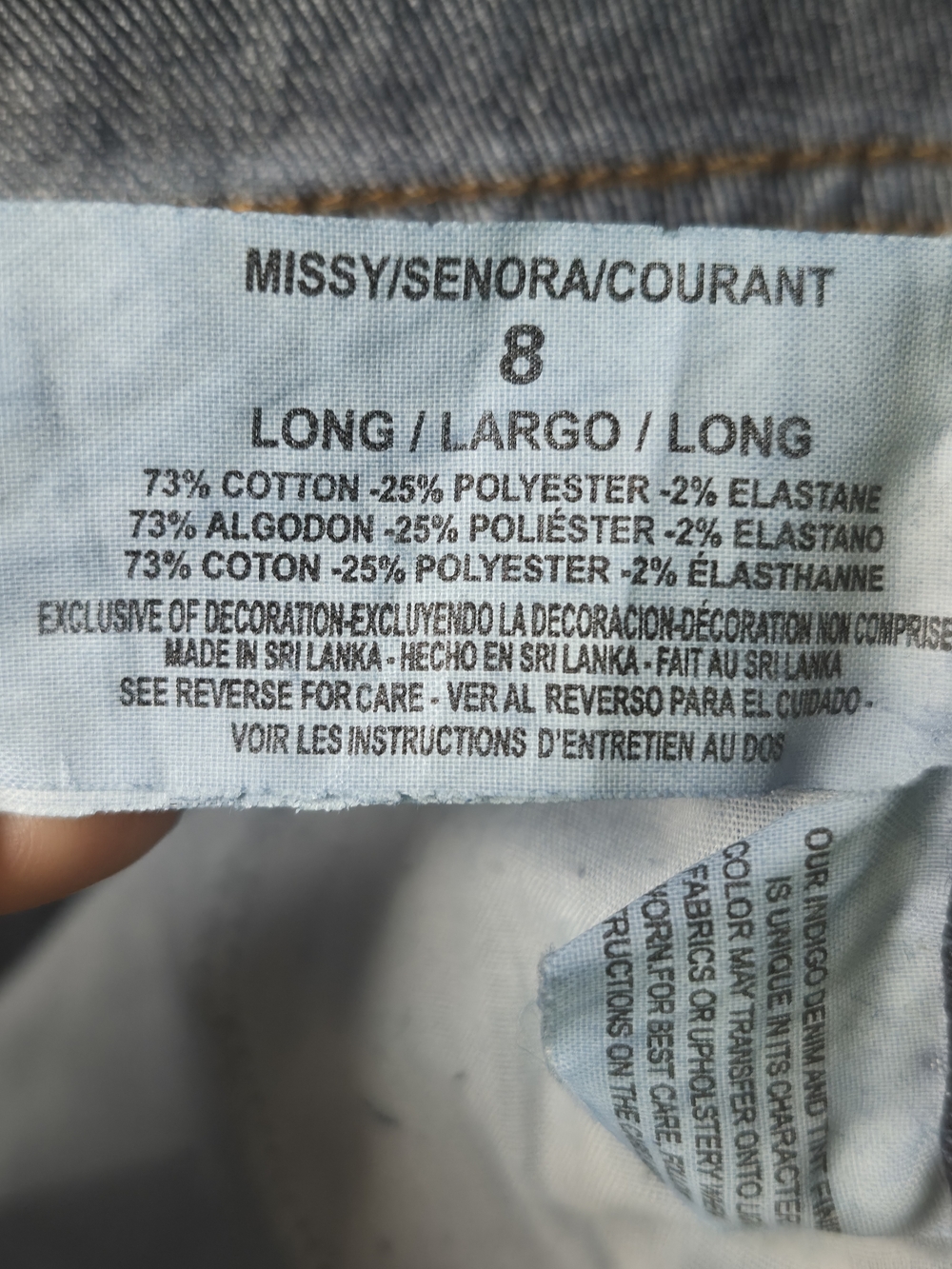 American Eagle Tomgirl Jeans High Rise Button Fly Slim Boyfriend Blue Size 6 - Picture 3 of 7